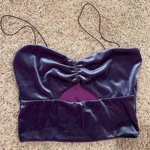 Urban Outfitters Velvet Top